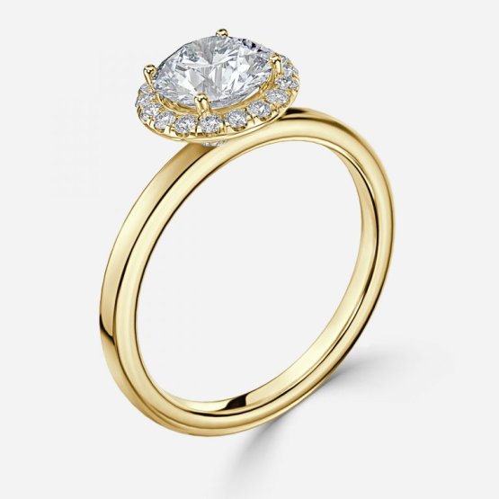 The Charlotte - 2ct Round Halo Engagement Ring